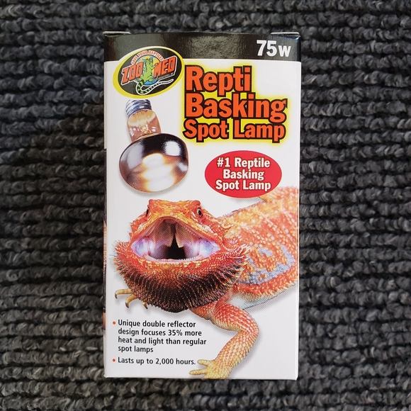 Zoo Med Reptile Repti Basking Spot Lamp 75W Heater Heat Lamp